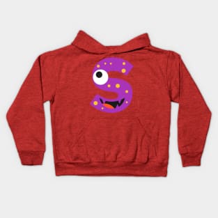 S Letter Kids Hoodie